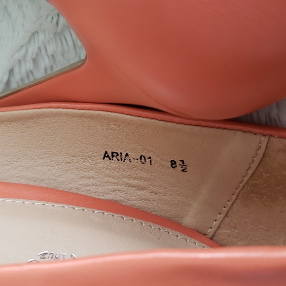 Mixx Shuz Aria Orange High Heels - Picture 5 of 10